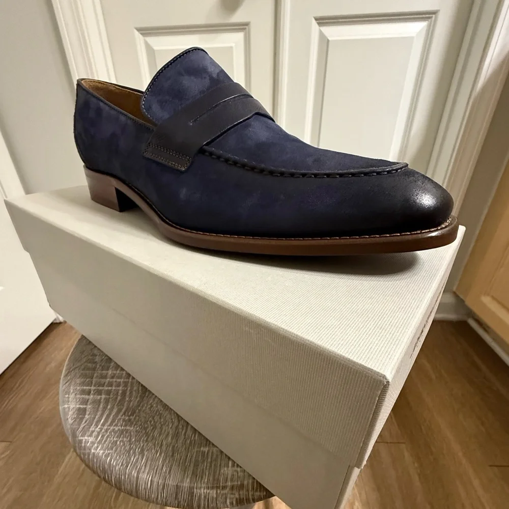 Cormac Penny Loafer By Johnston & Murphy (Italian-made) - Picture 2 of 8